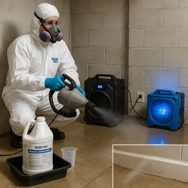 Sanitization and Odor Removal process in Kenmare, ND