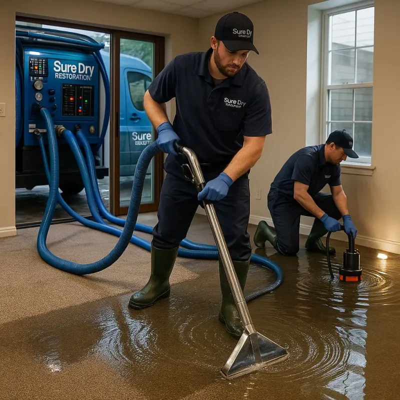 Water Extraction and Removal process in Kenmare, ND